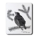Robin Pen and Ink Mousepad by NANCE